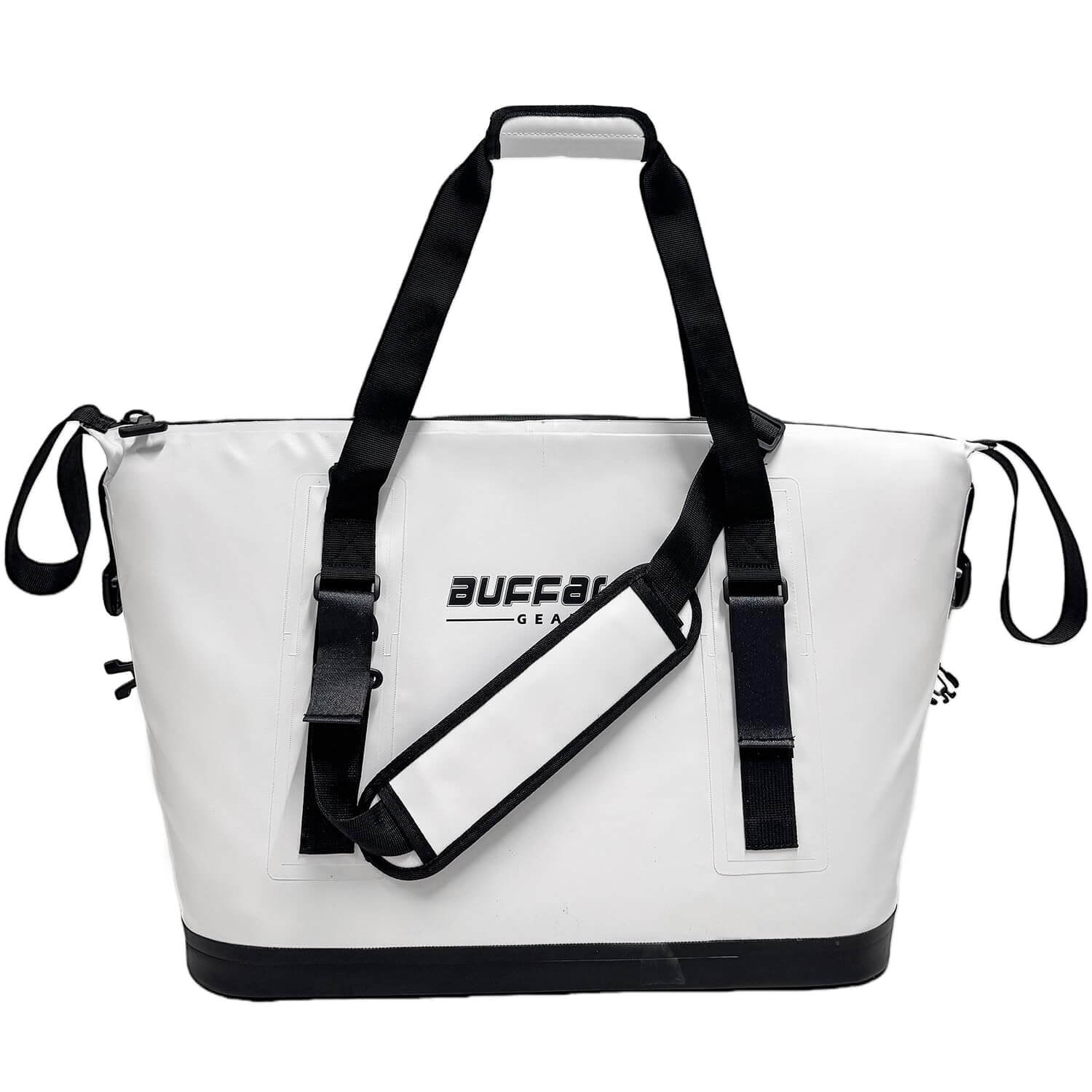 37QT Fish Cooler Bag With Fishing Rod Holder