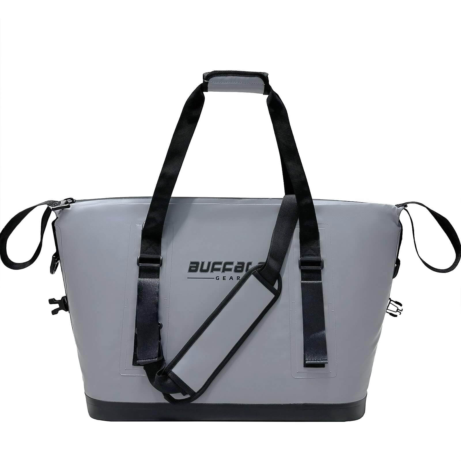 37QT Fish Cooler Bag With Fishing Rod Holder